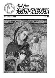 December 2006 nr. 53 - Assisi-Kredsen