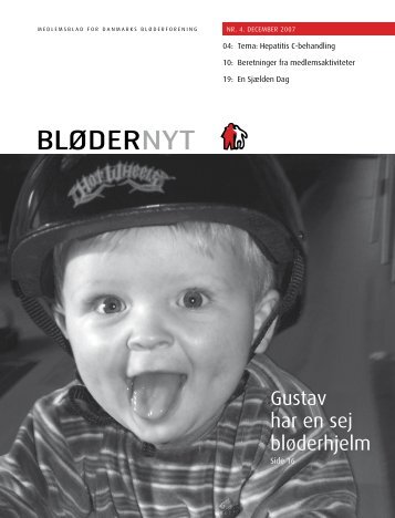 BløderNyt, december 2007 - Danmarks Bløderforening.