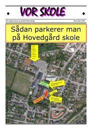 Sådan parkerer man på Hovedgård skole