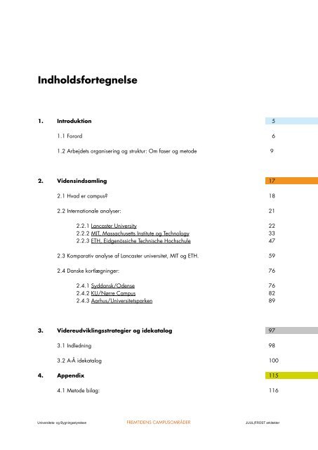 FREMTIDENS CAMPUSOMRÅDER - JUUL | FROST Arkitekter