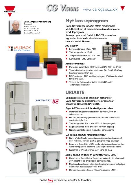 MICRO VINDMØLLER - Carlo Gavazzi