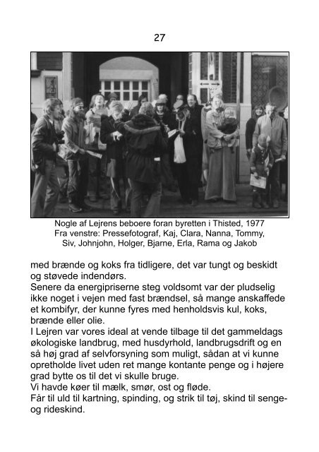 Mit Liv i Thylejren 1975 - 1984