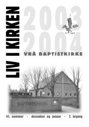 LiK 41-03.qxd - Vrå Baptistkirke