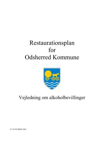 Restaurationplanen - Odsherred Kommune