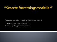 Smarte forretnignsmodeller_Per Ingvar Olsen.pdf - Forskningsparken