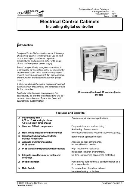 Electrical Control Cabinets - Technoprocess