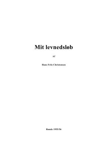 Mit levnedsløb - Johs. Lind