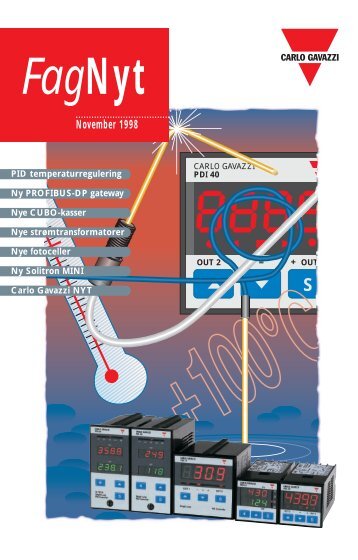 FagNyt No. 4/98 - Carlo Gavazzi