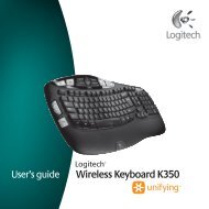 Wireless Keyboard K350 - Logitech