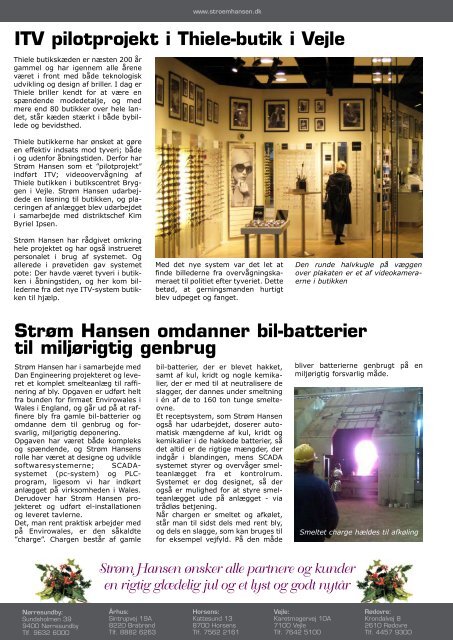 STRØMNYT - Strøm Hansen A/S