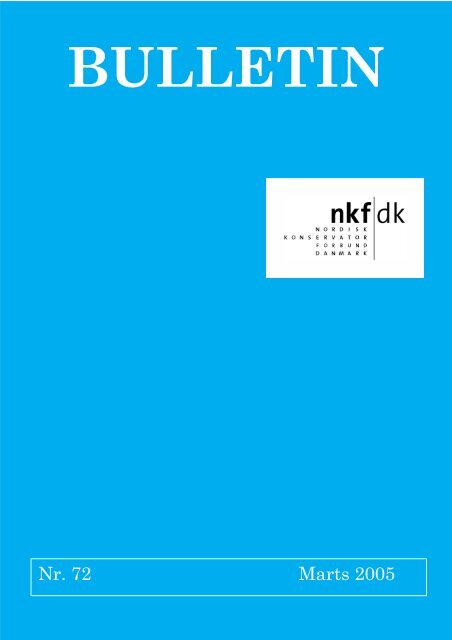 download pdf: 1,5 mb - Nordisk Konservatorforbund Danmark
