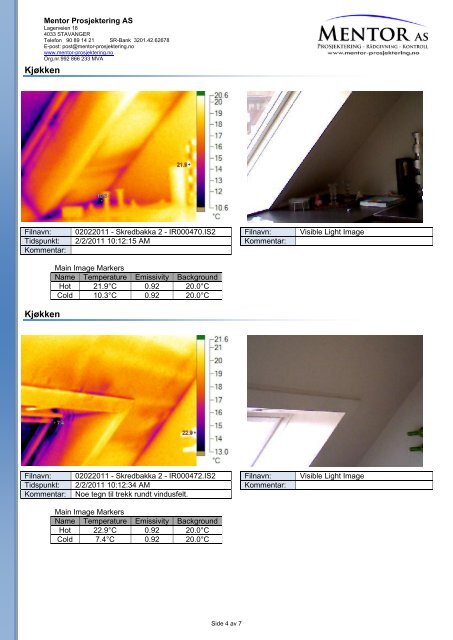 Rapport - Termografering - Skredbakkatunet 2.pdf - Borettslag.net