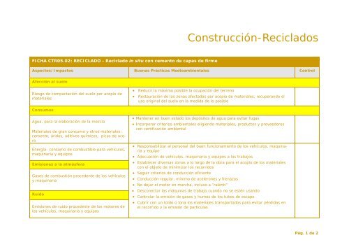 Manual Buenas Prácticas Medioambientales. Carreteras de Aragón