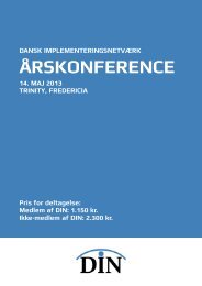 Årskonference - Dansk ImplementeringsNetværk