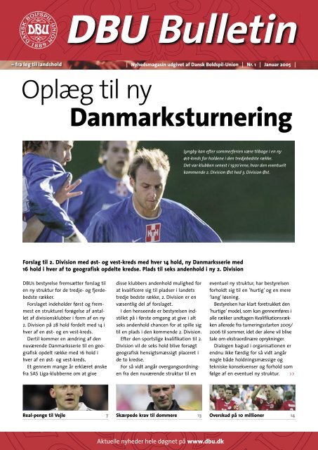 Oplæg til ny Danmarksturnering - DBU