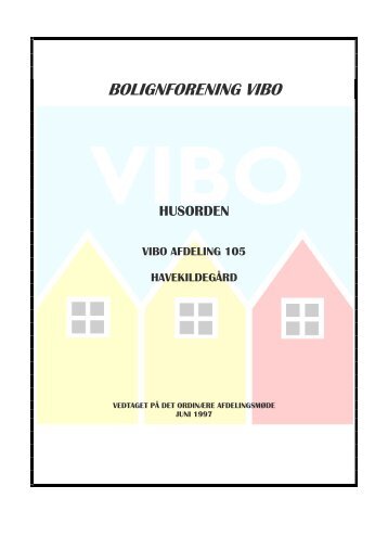 BOLIGNFORENING VIBO