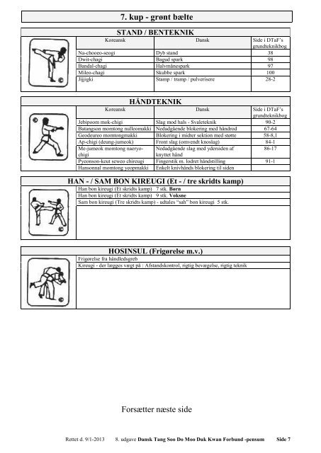 se en PDF online - Ødsted Moo Duk Kwan Tang Soo Do & Taekwondo