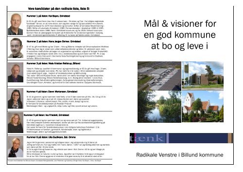 VALGPROGRAM 2009 (pdf). - Radikale Venstre