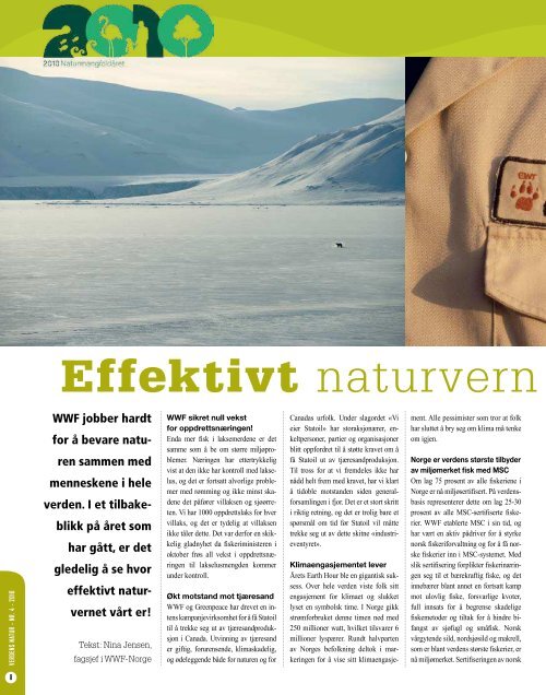 Verdens Natur nr. 4, 2010 - WWF