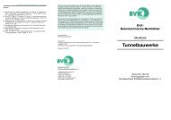 Tunnelbauwerke - Bundesverband Kraftwerksnebenprodukte ev