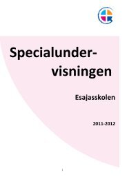 Åbn specialundervisningsfolder som pdf-fil - Esajasskolen