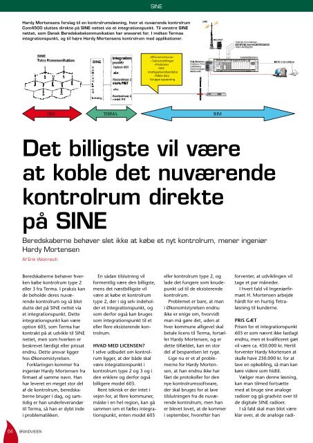 SINE kalder o - Foreningen af Kommunale Beredskabschefer