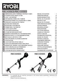 RBC430SES/RBC430SBS - Castorama