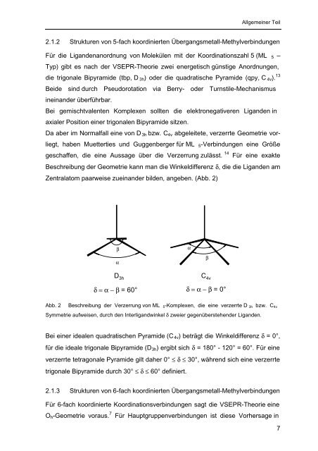 Homoleptische Methylverbindungen von Elementen der 4. und 5 ...