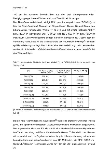 Homoleptische Methylverbindungen von Elementen der 4. und 5 ...