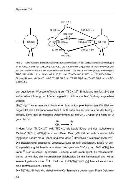 Homoleptische Methylverbindungen von Elementen der 4. und 5 ...