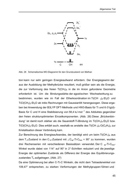 Homoleptische Methylverbindungen von Elementen der 4. und 5 ...