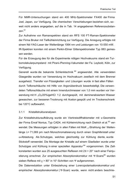 Homoleptische Methylverbindungen von Elementen der 4. und 5 ...