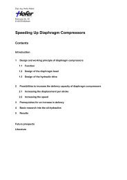 Speeding Up Diaphragm  Compressors - Andreas Hofer