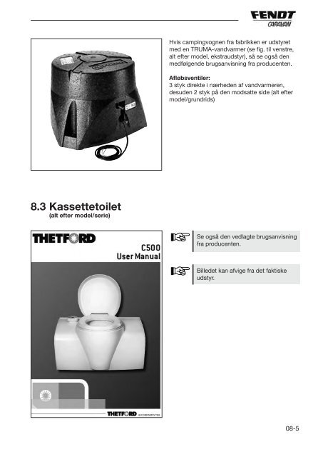 BETJENINGSVEJLEDNING 2012 og 2013 - FENDT Klub Danmark