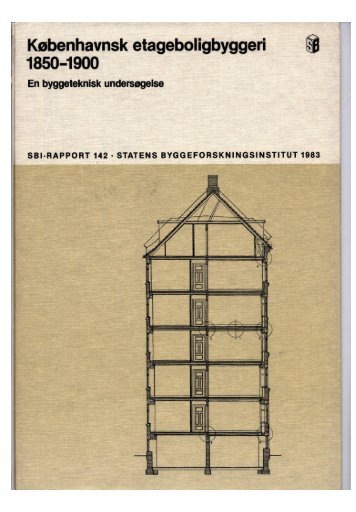 SBi Rapport 142 - Statens Byggeforskningsinstitut