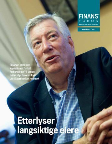 Last ned Finansfokus 02/12 som PDF - Finansforbundet