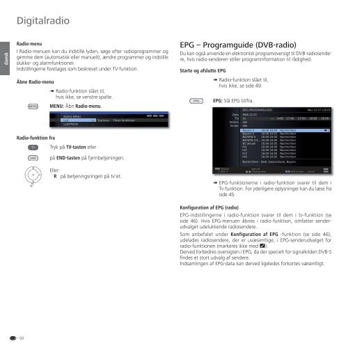 TV Xelos 40 LED, Xelos 32 LED - Loewe