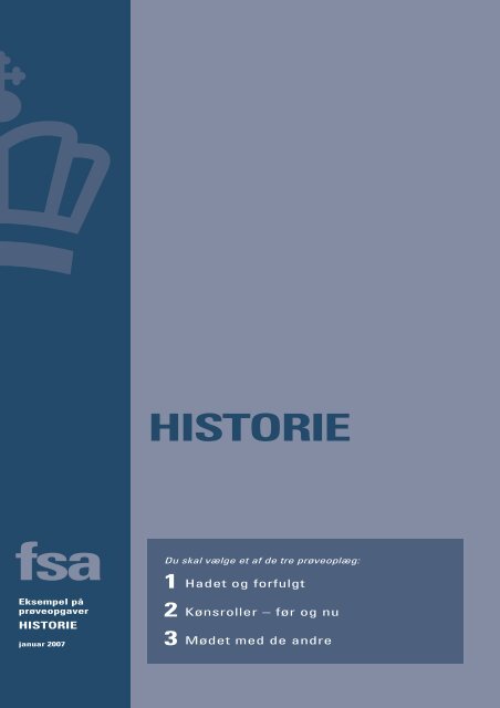 FSA Historie januar 2007 (pdf)