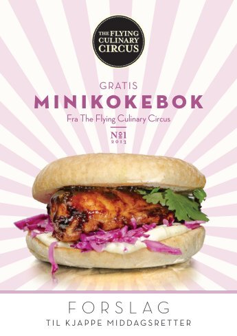 MINIKOKEBOK - The Flying Culinary Circus