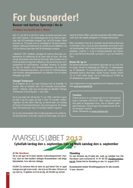 Inform 269 - juli 2012 - Busselskabet Århus Sporveje