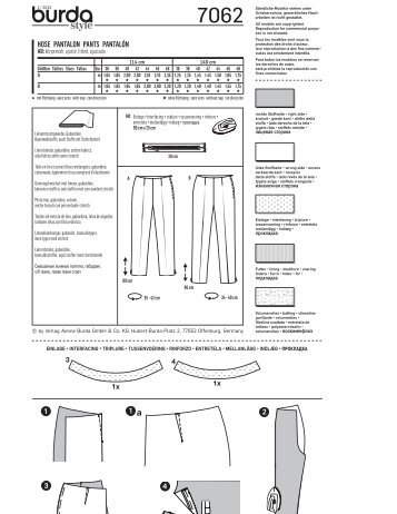 Anleitung - Burdastyle