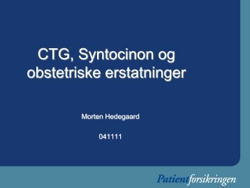 127 asfyxi-skader under fødslen anerkendt af Patientforsikringen i ...