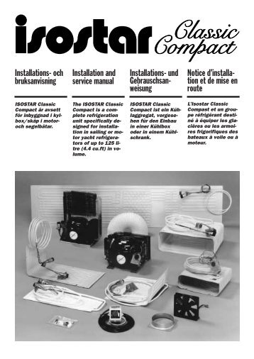 Installations- och bruksanvisning Installation and service manual ...