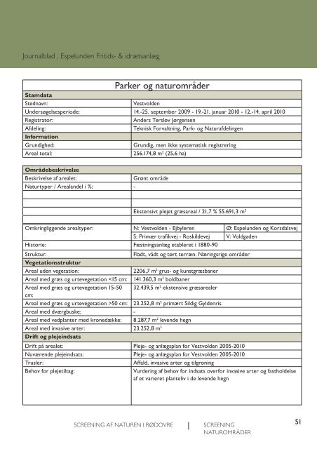 Naturen i Rødovre - side 1 - 87 - Rødovre Kommune