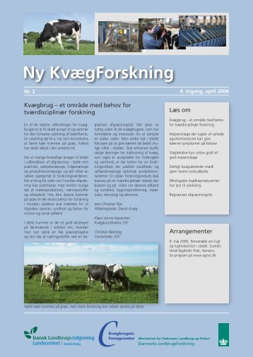 Ny Kvægforskning nr. 2, April 2006 - Kvægbrugets Forsøgscenter