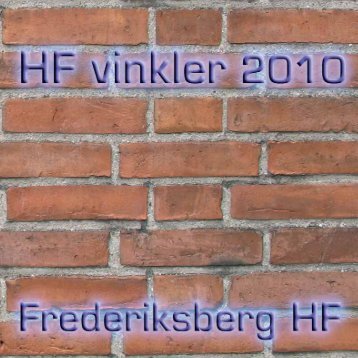 FHF vinkler - Frederiksberg HF Kursus