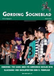 GørdinG SoGneblad GørdinG SoGneblad - Gørding.dk