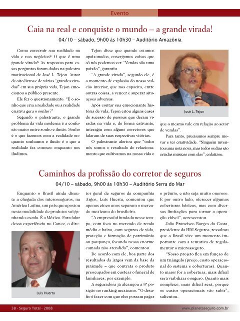 Registro - Revista Seguro Total