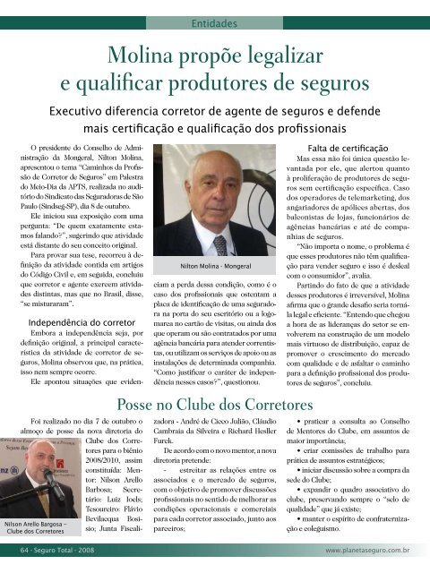 Registro - Revista Seguro Total