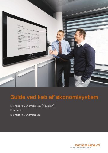 Guide ved køb af økonomisystem - Beierholm